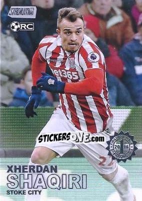 Sticker Xherdan Shaqiri - Stadium Club Premier League 2016 - Topps