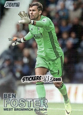 Sticker Ben Foster - Stadium Club Premier League 2016 n. 58 - Topps