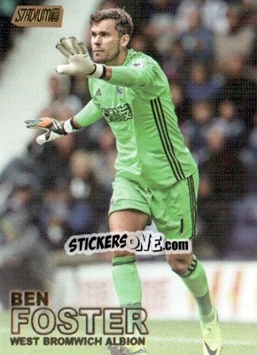 Sticker Ben Foster - Stadium Club Premier League 2016 n. 58g - Topps