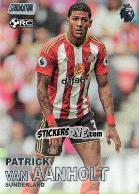 Sticker Patrick van Aanholt - Stadium Club Premier League 2016 n. 63l - Topps