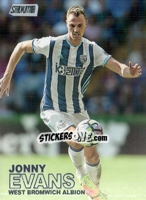 Sticker Jonny Evans - Stadium Club Premier League 2016 - Topps