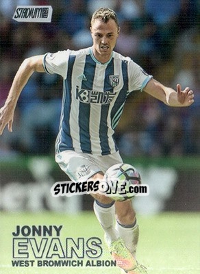 Sticker Jonny Evans - Stadium Club Premier League 2016 n. 69 - Topps