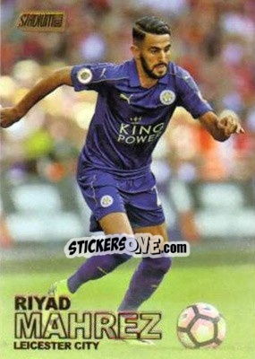Sticker Riyad Mahrez - Stadium Club Premier League 2016 n. 70a-g - Topps
