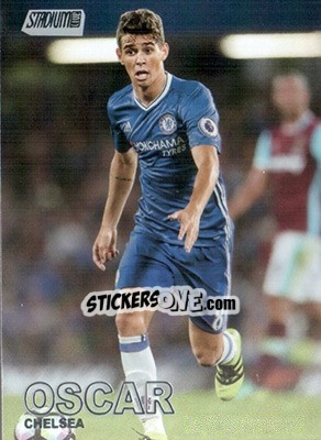 Sticker Oscar - Stadium Club Premier League 2016 n. 72 - Topps