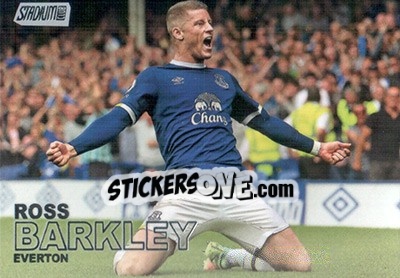 Sticker Ross Barkley - Stadium Club Premier League 2016 n. 76 - Topps
