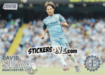 Sticker David Silva - Stadium Club Premier League 2016 - Topps