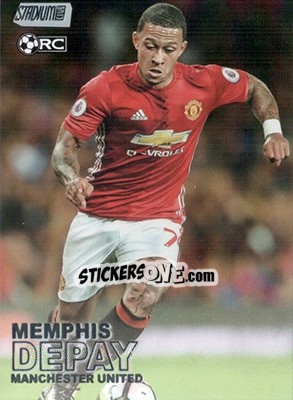 Sticker Memphis Depay - Stadium Club Premier League 2016 n. 80 - Topps