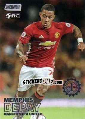 Sticker Memphis Depay - Stadium Club Premier League 2016 n. 80f - Topps