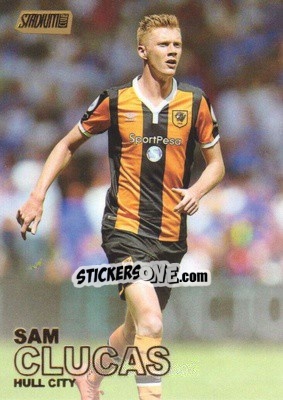 Sticker Sam Clucas - Stadium Club Premier League 2016 n. 81g - Topps
