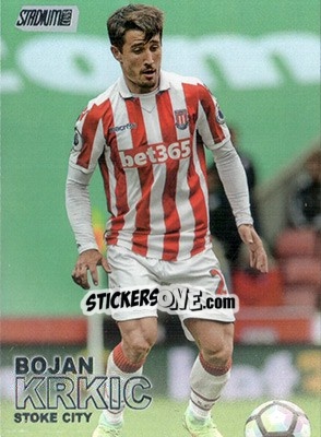 Sticker Bojan Krkic - Stadium Club Premier League 2016 n. 83 - Topps