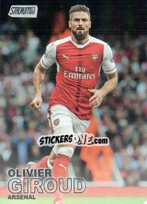Sticker Olivier Giroud - Stadium Club Premier League 2016 - Topps