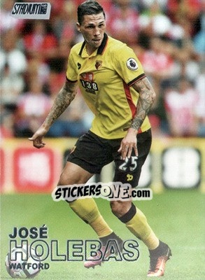Sticker Jose Holebas - Stadium Club Premier League 2016 n. 87 - Topps