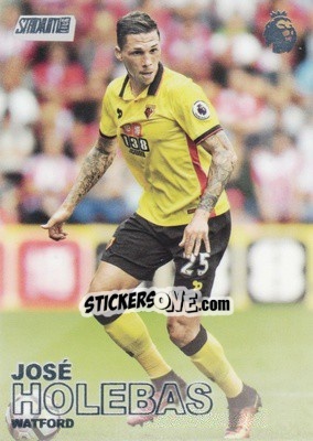 Sticker Jose Holebas - Stadium Club Premier League 2016 n. 87l - Topps
