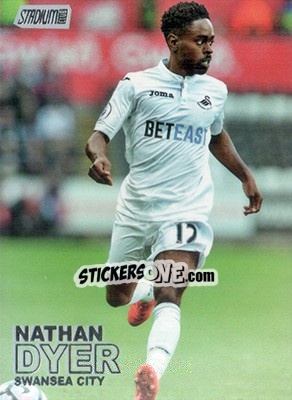 Sticker Nathan Dyer - Stadium Club Premier League 2016 n. 89 - Topps