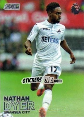 Sticker Nathan Dyer - Stadium Club Premier League 2016 n. 89l - Topps