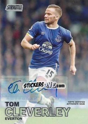 Sticker Tom Cleverley - Stadium Club Premier League 2016 n. 90A - Topps