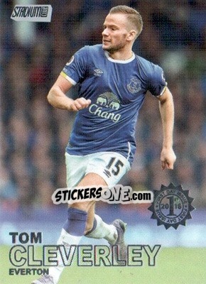 Sticker Tom Cleverley - Stadium Club Premier League 2016 - Topps