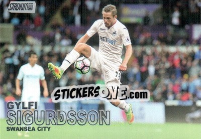 Sticker Gylfi Sigurdsson - Stadium Club Premier League 2016 n. 92 - Topps