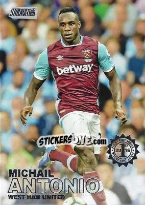 Sticker Michail Antonio - Stadium Club Premier League 2016 n. 94f - Topps