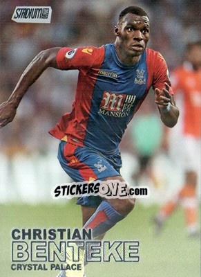 Sticker Christian Benteke - Stadium Club Premier League 2016 - Topps