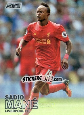 Sticker Sadio Mane - Stadium Club Premier League 2016 - Topps