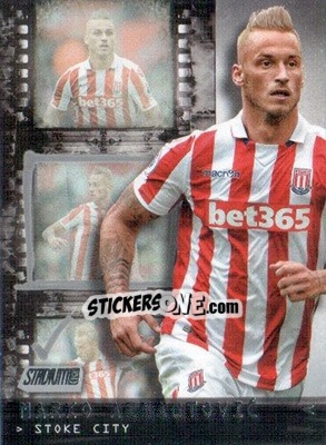 Figurina Marko Arnautovic - Stadium Club Premier League 2016 - Topps