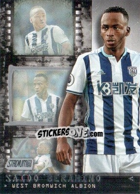 Figurina Saido Berahino - Stadium Club Premier League 2016 - Topps