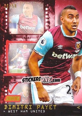 Sticker Dimitri Payet - Stadium Club Premier League 2016 n. CS-19r - Topps