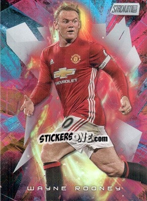 Sticker Wayne Rooney - Stadium Club Premier League 2016 n. GOAL-7 - Topps