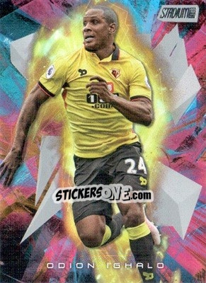Sticker Odion Ighalo - Stadium Club Premier League 2016 n. GOAL-10 - Topps