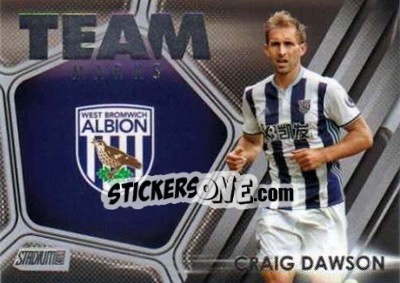 Sticker Craig Dawson - Stadium Club Premier League 2016 - Topps