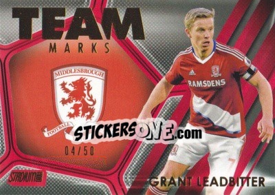 Sticker Grant Leadbitter - Stadium Club Premier League 2016 - Topps