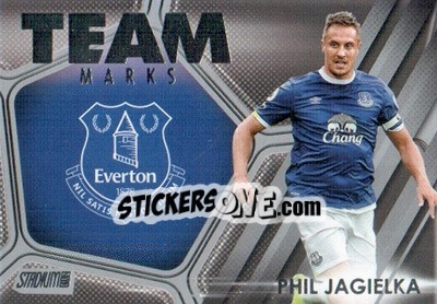 Sticker Phil Jagielka - Stadium Club Premier League 2016 n. TM-12 - Topps