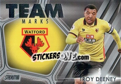 Figurina Troy Deeney - Stadium Club Premier League 2016 n. TM-16 - Topps