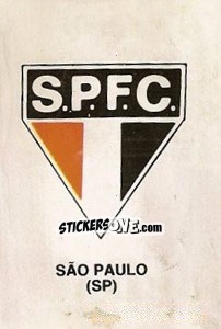 Cromo Insígnia - Campeonato Brasileiro 1992 - Abril