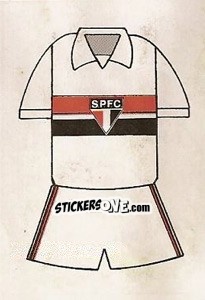 Sticker Kit - Campeonato Brasileiro 1992 n. 3 - Abril