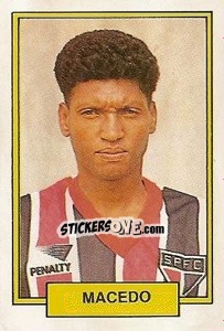 Sticker Macedo - Campeonato Brasileiro 1992 n. 12 - Abril