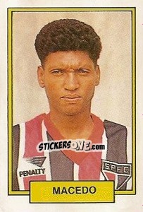 Sticker Macedo - Campeonato Brasileiro 1992 - Abril