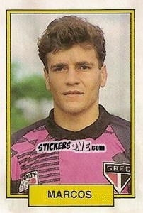 Cromo Marcos - Campeonato Brasileiro 1992 - Abril