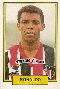 Figurina Ronaldo - Campeonato Brasileiro 1992 - Abril