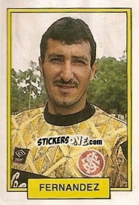 Sticker Fernandez - Campeonato Brasileiro 1992 - Abril