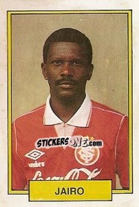 Sticker Jairo - Campeonato Brasileiro 1992 n. 25 - Abril