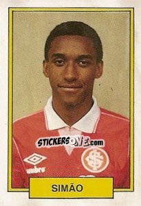 Cromo Simao - Campeonato Brasileiro 1992 - Abril