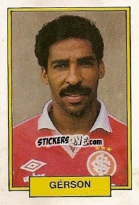 Cromo Gerson - Campeonato Brasileiro 1992 - Abril