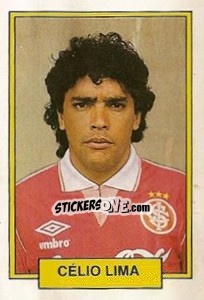 Cromo Celio Lima - Campeonato Brasileiro 1992 - Abril