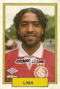 Sticker Lima - Campeonato Brasileiro 1992 n. 40 - Abril