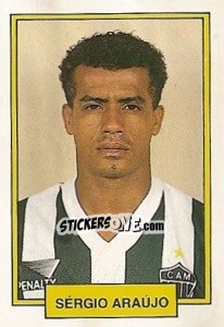Sticker Sergio Araujo - Campeonato Brasileiro 1992 - Abril