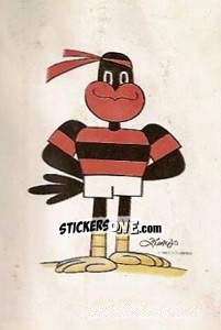 Sticker Mascot - Campeonato Brasileiro 1992 - Abril