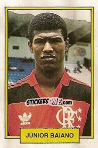 Cromo Junior Baiano - Campeonato Brasileiro 1992 n. 66 - Abril