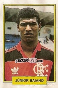 Sticker Junior Baiano - Campeonato Brasileiro 1992 - Abril